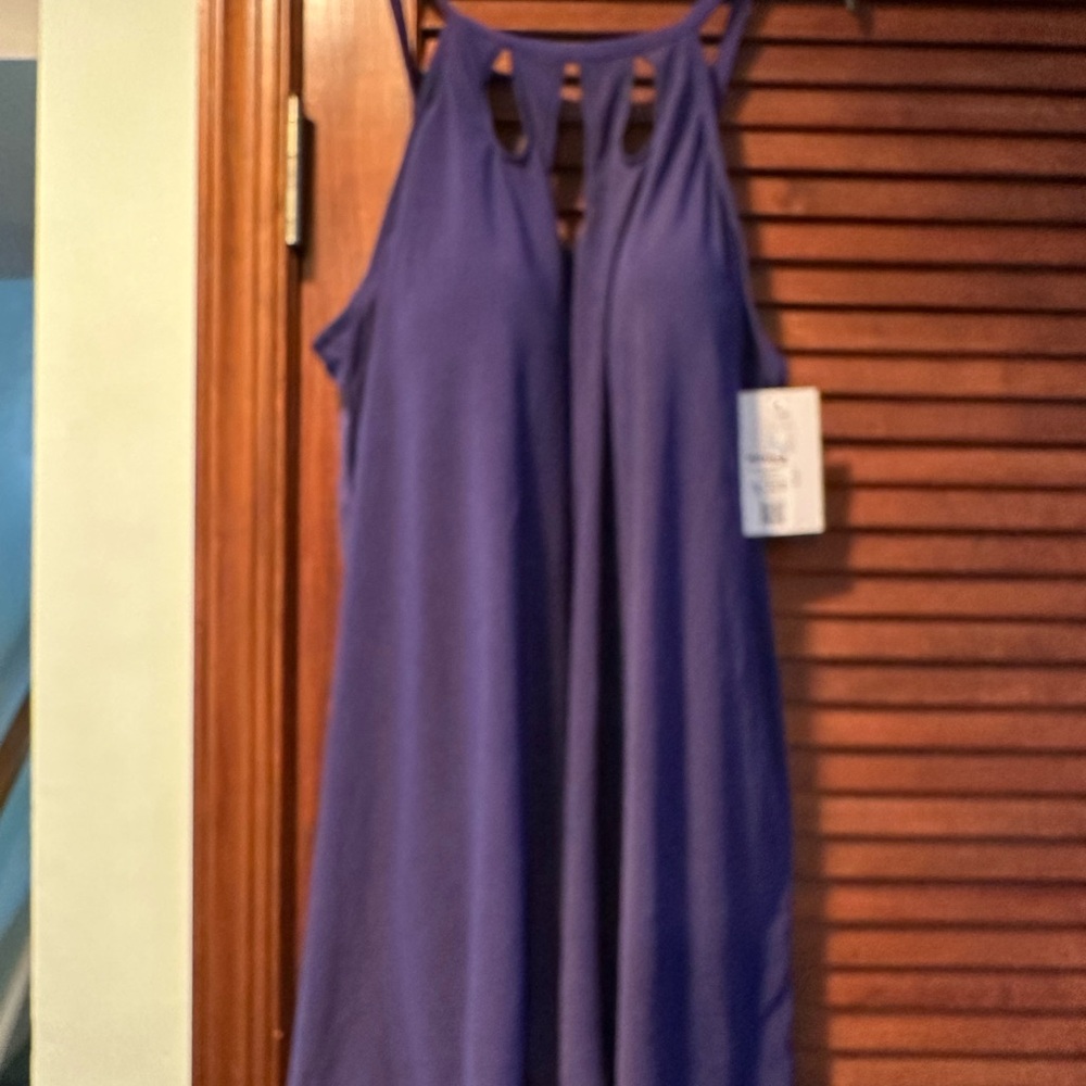 Croft & Barrow Women's Purple One-Piece Swimsuit Size 14 NWT